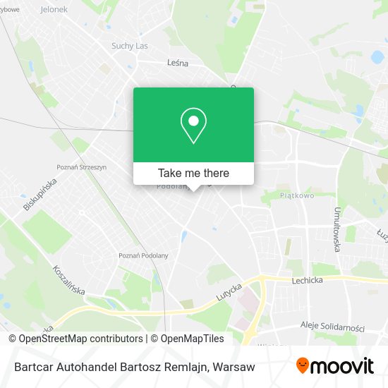 Bartcar Autohandel Bartosz Remlajn map