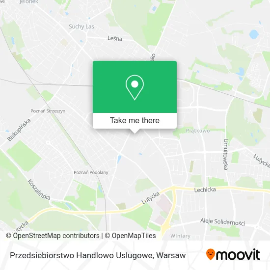 Карта Przedsiebiorstwo Handlowo Uslugowe