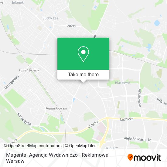 Magenta. Agencja Wydawniczo - Reklamowa map