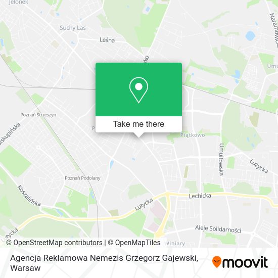 Agencja Reklamowa Nemezis Grzegorz Gajewski map