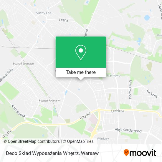 Deco Skład Wyposażenia Wnętrz map