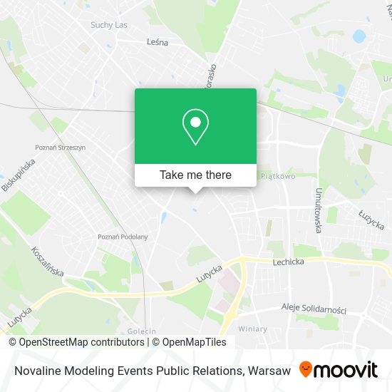 Novaline Modeling Events Public Relations map