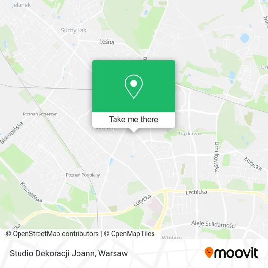Карта Studio Dekoracji Joann