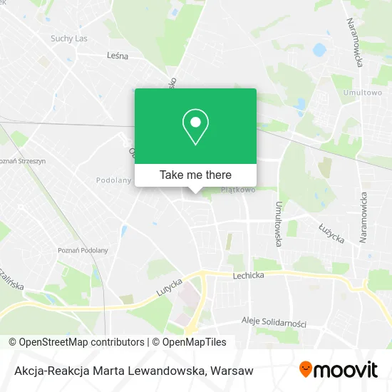 Карта Akcja-Reakcja Marta Lewandowska