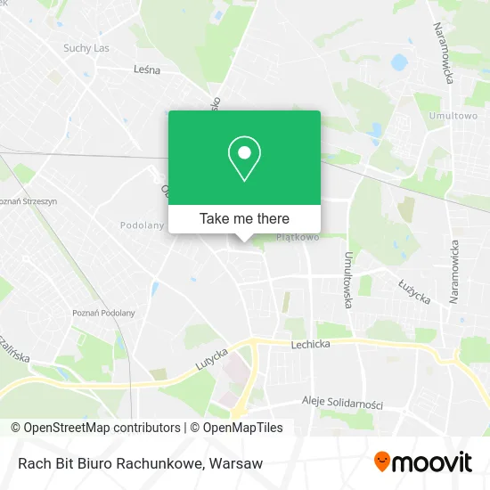 Карта Rach Bit Biuro Rachunkowe