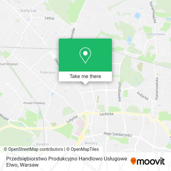 Przedsiębiorstwo Produkcyjno Handlowo Usługowe Elwo map