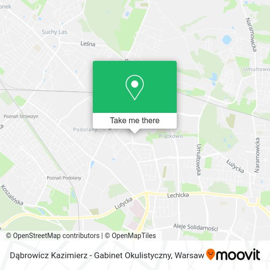 Dąbrowicz Kazimierz - Gabinet Okulistyczny map