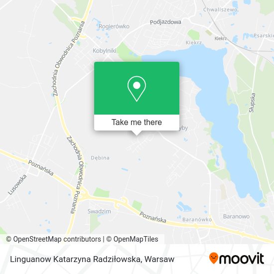 Linguanow Katarzyna Radziłowska map