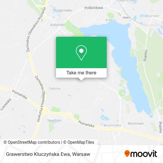 Grawerstwo Kluczyńska Ewa map