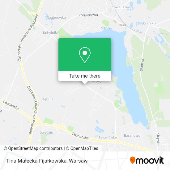 Tina Małecka-Fijałkowska map