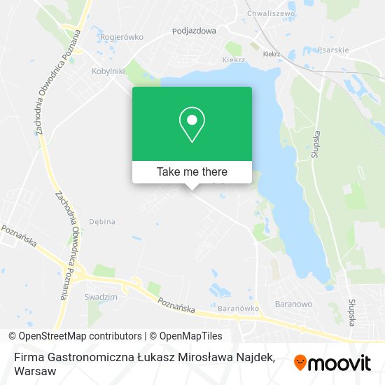 Firma Gastronomiczna Łukasz Mirosława Najdek map