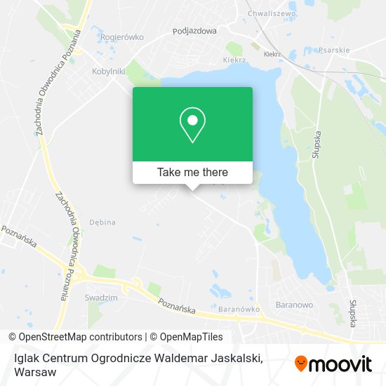 Iglak Centrum Ogrodnicze Waldemar Jaskalski map