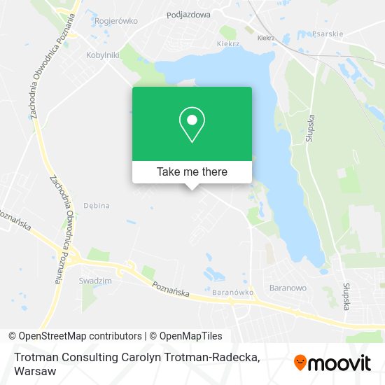 Trotman Consulting Carolyn Trotman-Radecka map