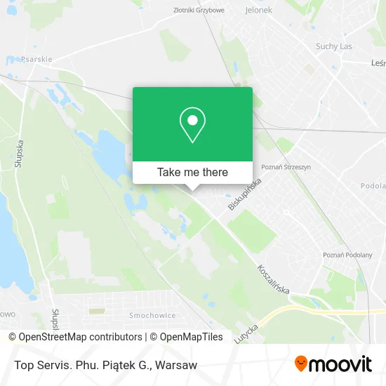 Карта Top Servis. Phu. Piątek G.