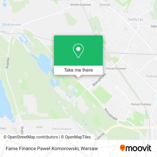 Fame Finance Paweł Komorowski map