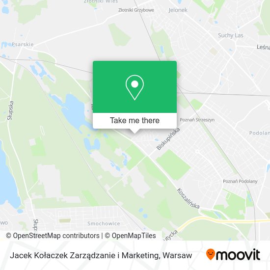 Jacek Kołaczek Zarządzanie i Marketing map