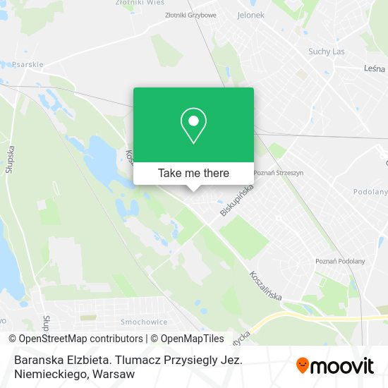 Baranska Elzbieta. Tlumacz Przysiegly Jez. Niemieckiego map