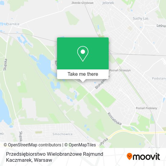 Przedsiębiorstwo Wielobranżowe Rajmund Kaczmarek map