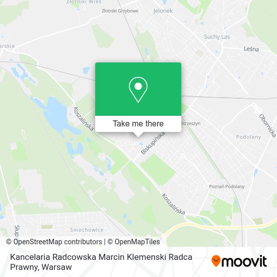 Kancelaria Radcowska Marcin Klemenski Radca Prawny map