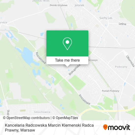 Kancelaria Radcowska Marcin Klemenski Radca Prawny map
