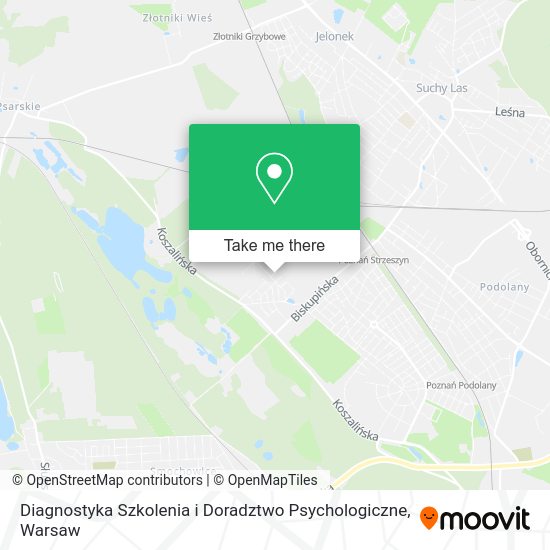 Diagnostyka Szkolenia i Doradztwo Psychologiczne map