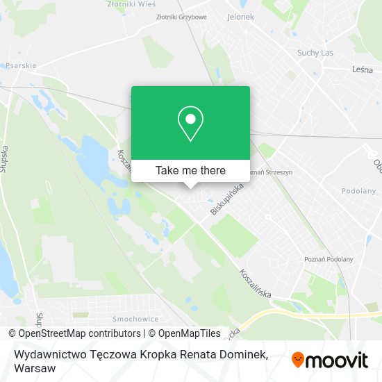 Карта Wydawnictwo Tęczowa Kropka Renata Dominek