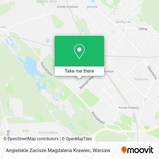 Angielskie Zacisze Magdalena Krawiec map