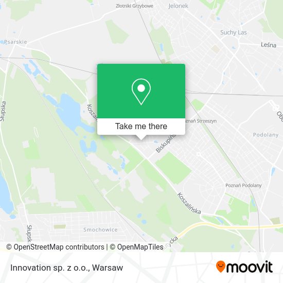 Innovation sp. z o.o. map