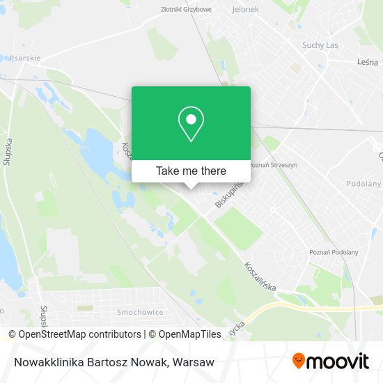 Nowakklinika Bartosz Nowak map