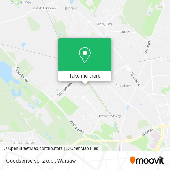Goodsense sp. z o.o. map