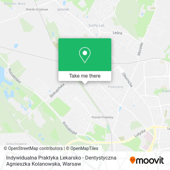 Indywidualna Praktyka Lekarsko - Dentystyczna Agnieszka Kolanowska map