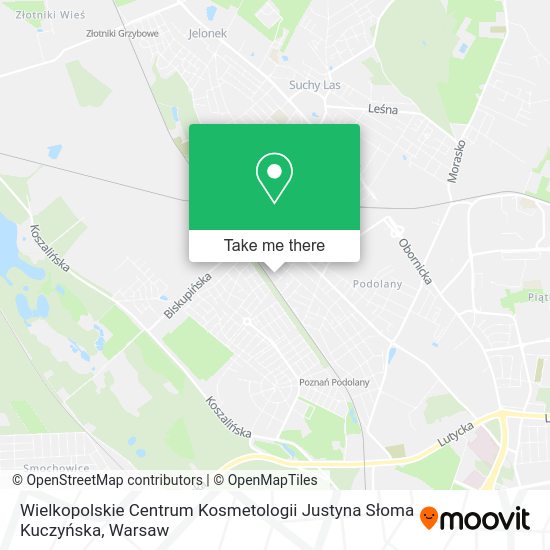 Wielkopolskie Centrum Kosmetologii Justyna Słoma Kuczyńska map