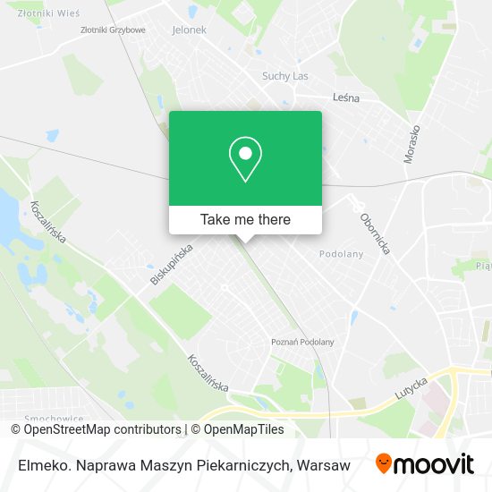 Elmeko. Naprawa Maszyn Piekarniczych map