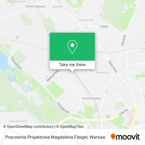 Pracownia Projektowa Magdalena Fibiger map