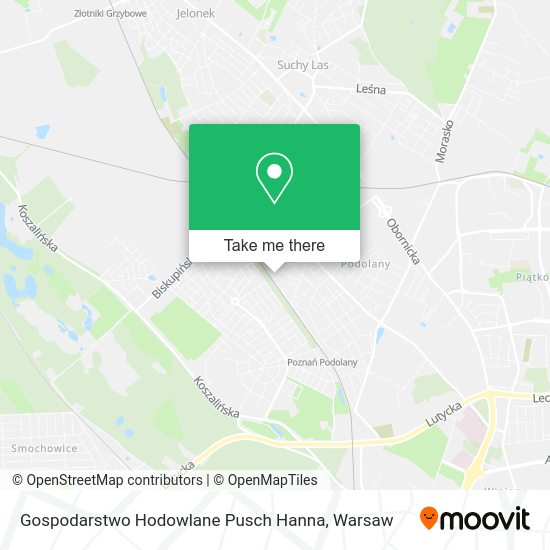 Gospodarstwo Hodowlane Pusch Hanna map