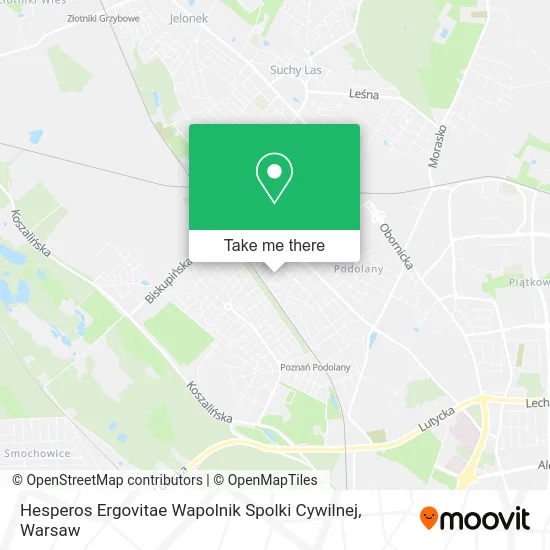 Карта Hesperos Ergovitae Wapolnik Spolki Cywilnej