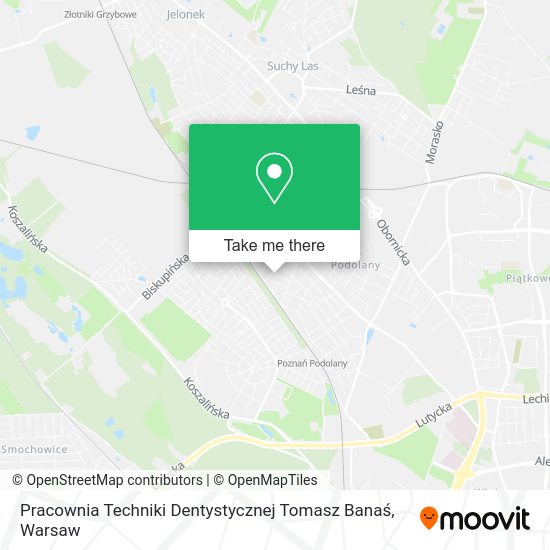 Pracownia Techniki Dentystycznej Tomasz Banaś map