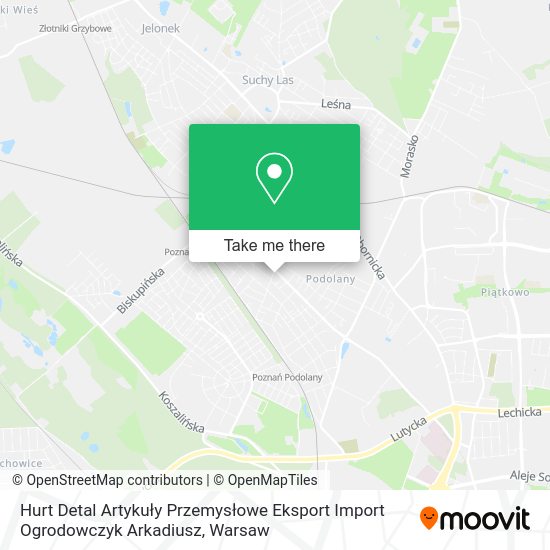 Hurt Detal Artykuły Przemysłowe Eksport Import Ogrodowczyk Arkadiusz map