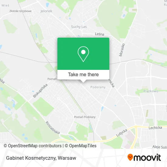 Gabinet Kosmetyczny map