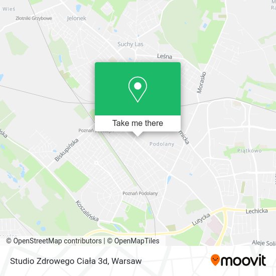 Studio Zdrowego Ciała 3d map