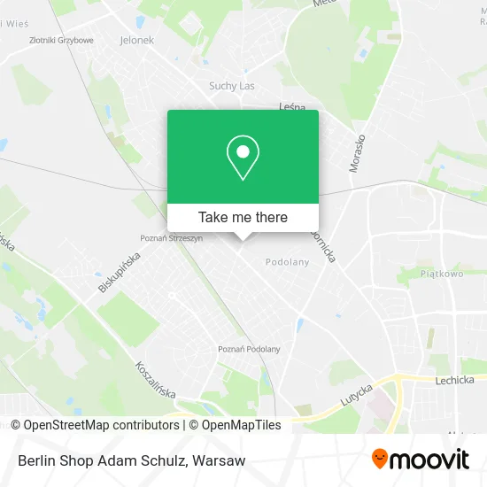 Карта Berlin Shop Adam Schulz