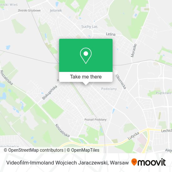 Карта Videofilm-Immoland Wojciech Jaraczewski