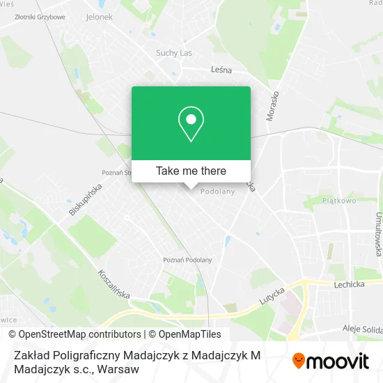 Карта Zakład Poligraficzny Madajczyk z Madajczyk M Madajczyk s.c.