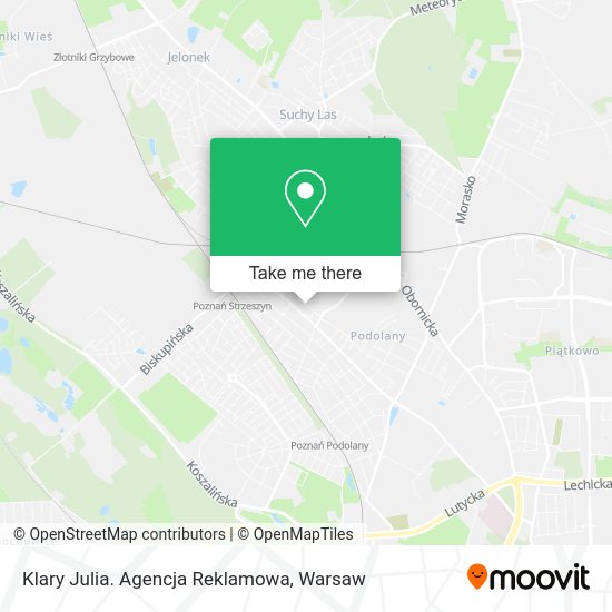 Klary Julia. Agencja Reklamowa map