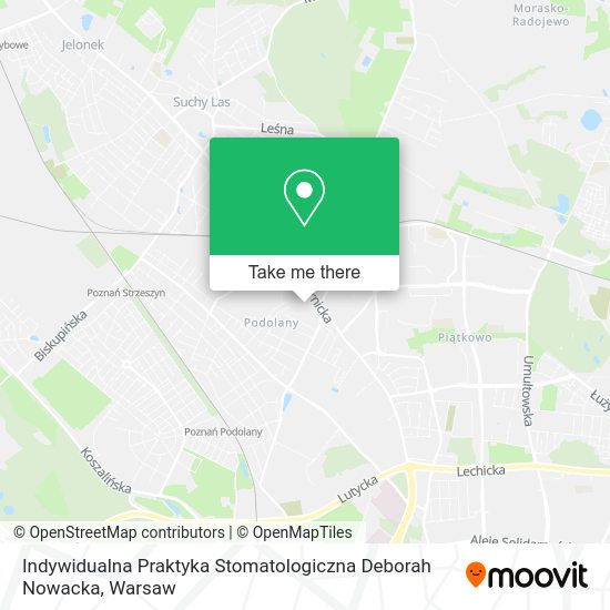 Indywidualna Praktyka Stomatologiczna Deborah Nowacka map