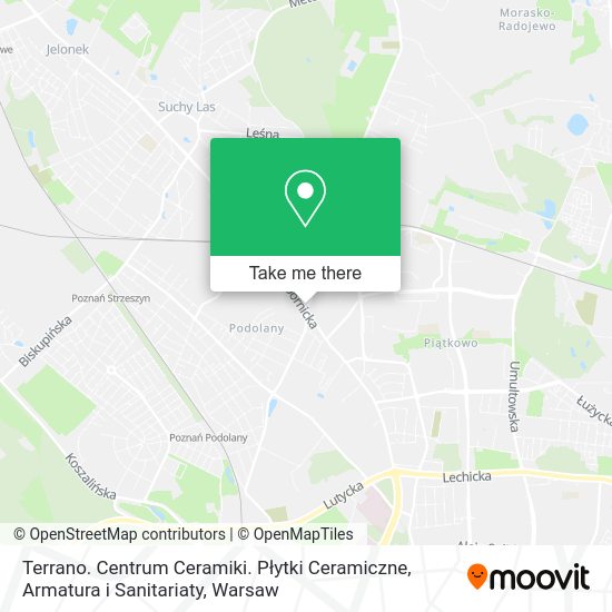 Terrano. Centrum Ceramiki. Płytki Ceramiczne, Armatura i Sanitariaty map