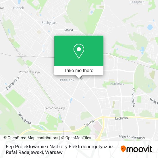 Eep Projektowanie i Nadzory Elektroenergetyczne Rafał Radajewski map