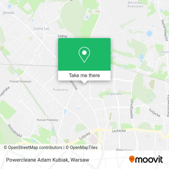 Powercleane Adam Kubiak map