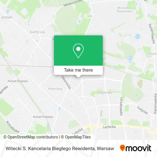 Карта Witecki S. Kancelaria Biegłego Rewidenta