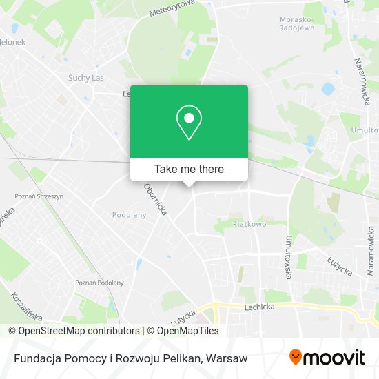 Fundacja Pomocy i Rozwoju Pelikan map